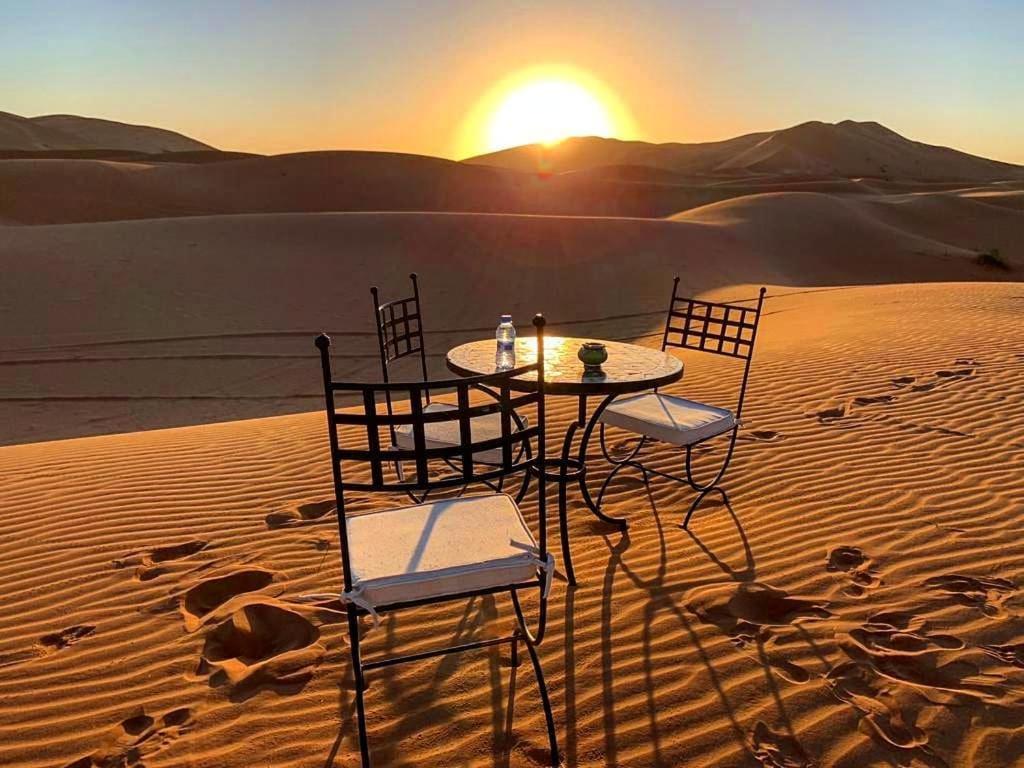 Auberge Camping Ocean Des Dunes Merzouga Buitenkant foto