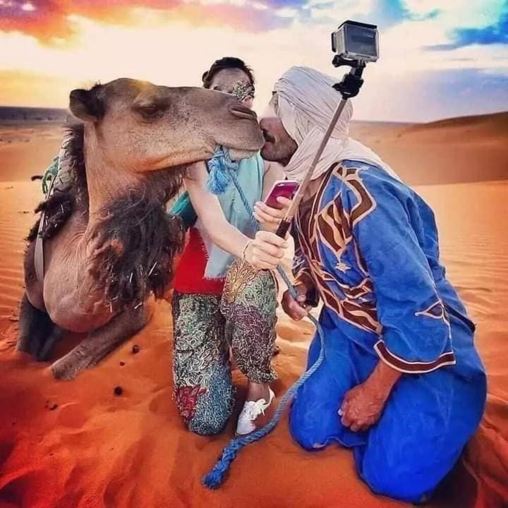 Auberge Camping Ocean Des Dunes Merzouga Buitenkant foto